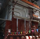 寧城光大熱力130T、65T往復爐排熱水爐